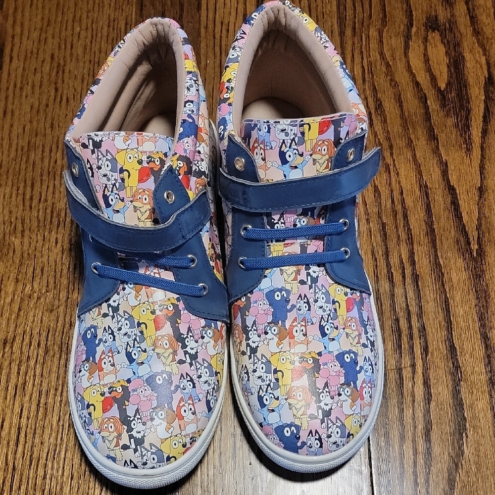 Colorful Women's Shoes with Cartoon Print